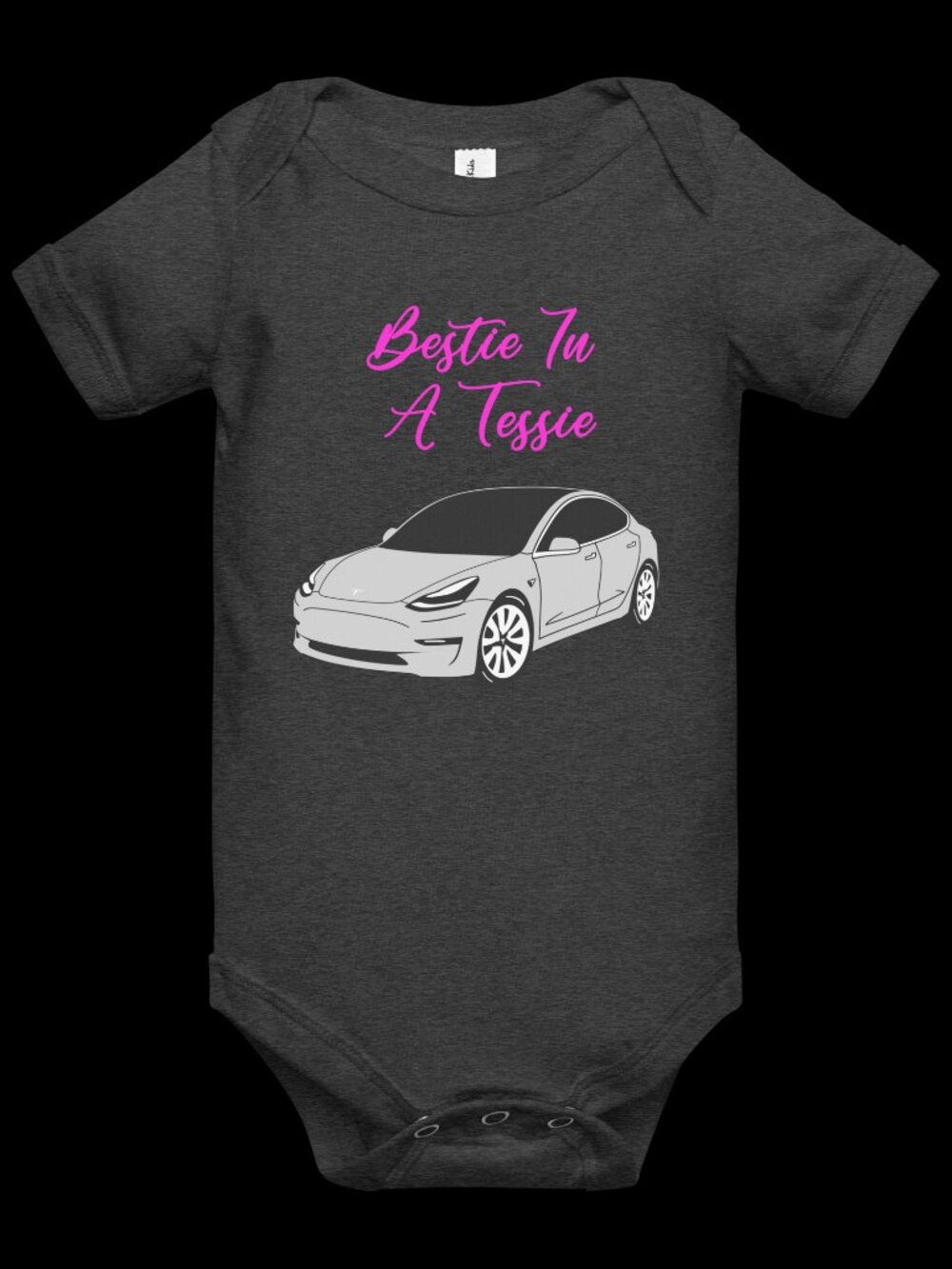 Bestie in a Tessie Baby Onesie